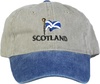Scotland - Beige Cap with St. Andrew\'s Cross Flag