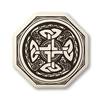Octagonal Pendant - Celtic Cross