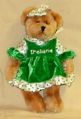 Teddybear girl with \"Ireland\" on sweater